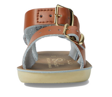 Load image into Gallery viewer, Salt Water Surfer Tan Hook & Loop Size 4 Infant/Toddler