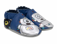 Load image into Gallery viewer, Robeez Best Bots Blue Size 0-6m