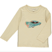 Load image into Gallery viewer, Me & Henry Beige Classic Car Cherokee Raglan Printed Tee