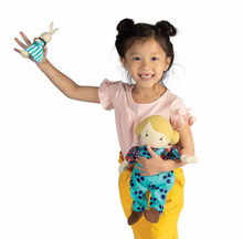 Load image into Gallery viewer, Manhattan Toy Playdate Friends Ollie (Peach w/bunny)