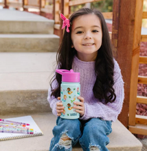 Load image into Gallery viewer, Wildkin Mermaid 14oz Stainless Steel Water Bottle