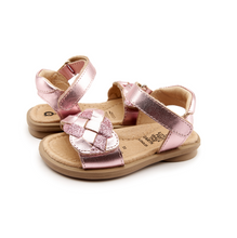 Load image into Gallery viewer, Old Soles Harlequin Pink Frost/Glam Pink Size 8 Toddler