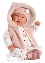 Load image into Gallery viewer, Llorens 17.3&quot; Articulated Crying Newborn Doll Katelyn
