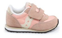 Load image into Gallery viewer, Saucony Jazz Hook & Loop Sneaker Grey/blush/cream Size 12M