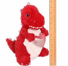Load image into Gallery viewer, Bearington Collection T-Riffic T-Rex Plush Dinosour
