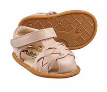 Load image into Gallery viewer, Old Soles Plat Tot Powder Pink Sandal