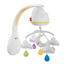 Load image into Gallery viewer, Fisher Price Calming Clouds Mobile And Soother
