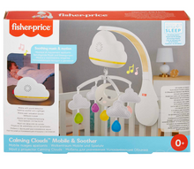 Load image into Gallery viewer, Fisher Price Calming Clouds Mobile And Soother
