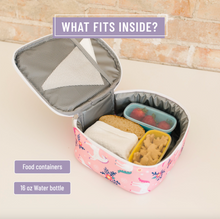 Load image into Gallery viewer, Wildkin Magical Unicorns Clip-in Lunch Box
