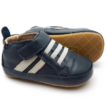 Load image into Gallery viewer, Old Soles High Roller Shoe Navy / Gris Size 3 Infant