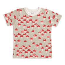 Laden Sie das Bild in den Galerie-Viewer, Short-Sleeve Tee - Mushrooms Sage
