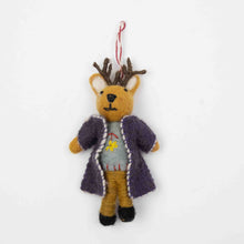 Load image into Gallery viewer, The Winding Road Ornament - Dapper Reindeer

