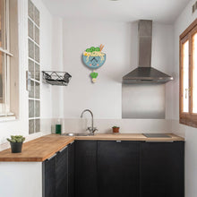 Load image into Gallery viewer, Popclox Ramen Pendulum Clock - Wood
