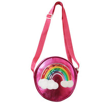 Laden Sie das Bild in den Galerie-Viewer, Glitzer-Schwestern Pailletten-Regenbogen-Tasche
