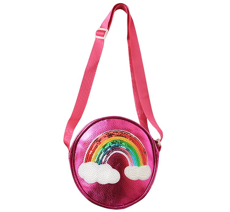 Sparkle Sisters Sequin Rainbow Purse
