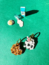 Load image into Gallery viewer, Not Picasso Milk and Cookies Earrings
