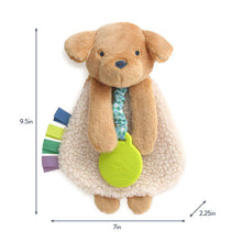 Load image into Gallery viewer, Itzy Ritzy Lovey Golden Puppy Plush
