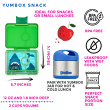 Laden Sie das Bild in den Galerie-Viewer, Yumbox Snack Small Size Bento Lunch Box
