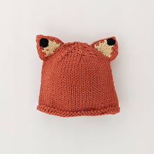 Load image into Gallery viewer, Huggalugs Newborn Baby Fox Beanie Hat
