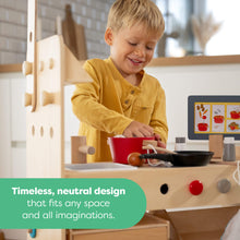 Load image into Gallery viewer, Haba Creative Play 3 in 1 – Play Kitchen, Store &amp; Workshop 👉 ONLINE ONLY
