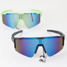 Load image into Gallery viewer, Kids Bright Curved Shield Sunglasses
