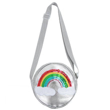 Laden Sie das Bild in den Galerie-Viewer, Glitzer-Schwestern Pailletten-Regenbogen-Tasche
