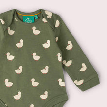 Load image into Gallery viewer, Little Green Radicals Olive Ducks Bodysuits, 2-Pack
