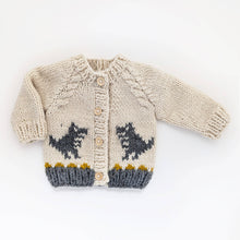 Load image into Gallery viewer, Huggalugs T-Rex Cardigan Sweater for Baby &amp; Toddler
