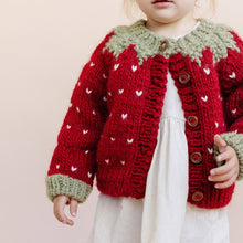 Load image into Gallery viewer, The Blueberry Hill Strawberry Cardigan
