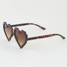 Load image into Gallery viewer, Kids Modern Ruffle Flower Heart Sunglasses
