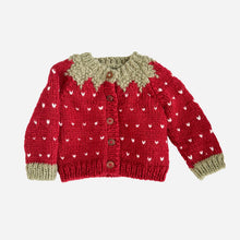 Load image into Gallery viewer, The Blueberry Hill Strawberry Cardigan
