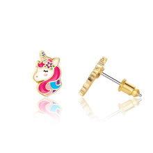 Load image into Gallery viewer, Unicorn Dreams Cutie Stud Earrings
