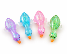 Load image into Gallery viewer, Glitter Duck Squishy – Stretchy Stress Relief Fidget Toy
