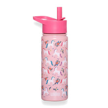 Laden Sie das Bild in den Galerie-Viewer, Wildkin Magical Unicorns Stainless Steel Water Bottle – 18 oz
