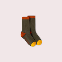 Load image into Gallery viewer, Little Green Radicals Olive Ducks Ankle Socks 5-Pack
