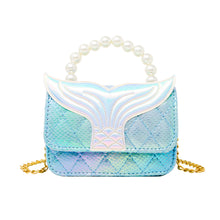 Load image into Gallery viewer, Zomi Gems Mermaid Tail Pearl Handle Bag
