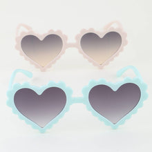 Load image into Gallery viewer, Kids Modern Ruffle Flower Heart Sunglasses

