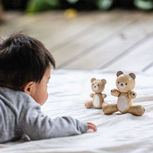 Load image into Gallery viewer, Plan Toys Bear &amp; Little Bear
