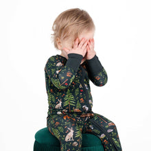 Load image into Gallery viewer, Jammie Session Wood You Be My Friend Bamboo Baby Romper

