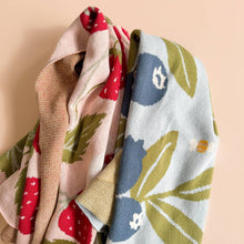 Load image into Gallery viewer, The Blueberry Hill Blanket Strawberry Bunny Organic Baby
