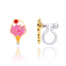 Load image into Gallery viewer, Girl Nation CLIP ON Cutie Earrings | Ice Cream Dream
