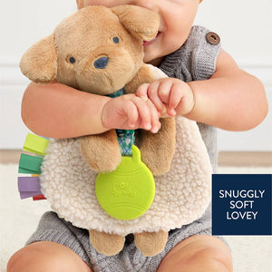 Itzy Ritzy Lovey Golden Puppy Plush
