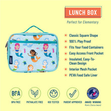 Load image into Gallery viewer, Wildkin Mermaids Lunch Box

