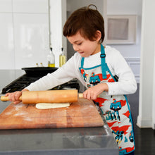 Load image into Gallery viewer, Urban Infant Little Helper Kids Apron, Washable Cotton/Poly - Violet
