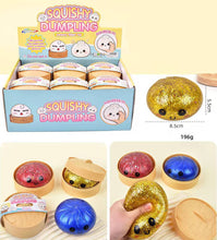 Laden Sie das Bild in den Galerie-Viewer, Mystery Squishy Dumpling Fidget Toy Blind Box
