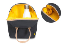Load image into Gallery viewer, Fluf Zipper Lunch Bag Off-Black
