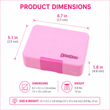 Laden Sie das Bild in den Galerie-Viewer, Yumbox Snack Small Size Bento Lunch Box
