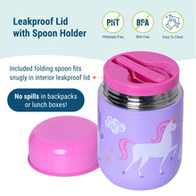 Load image into Gallery viewer, Wildkin Unicorn Soup Container - 10oz
