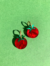 Load image into Gallery viewer, Not Picasso Tiny Tomato’s Earrings
