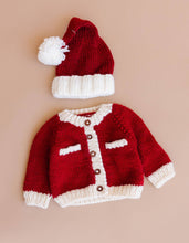 Load image into Gallery viewer, The Blueberry Hill Nicholas Santa Hat Kids Baby Christmas Holiday 2025
